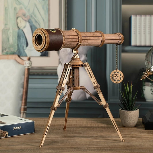 Monocular Telescope - 3D Wooden Puzzle