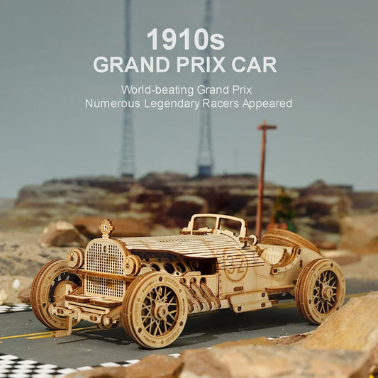 ROKR Car Model Series - 3D Wooden Puzzle, DIY Mechanical Model