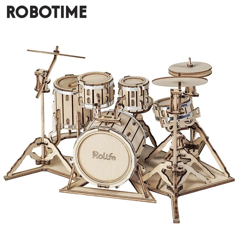 ROKR Musical Instrument - 3D Wooden Puzzle, DIY Mechanical Model